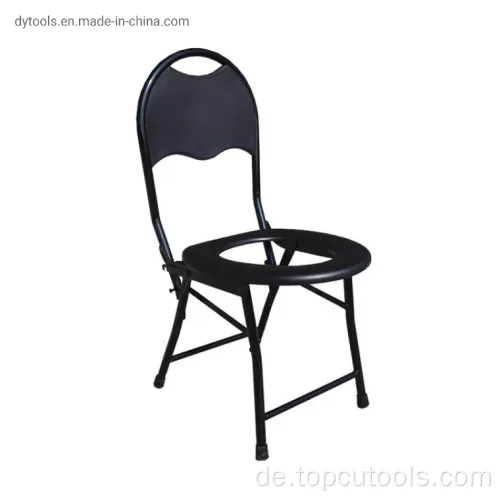 Plastik -Toilettenkommode -Stuhl Tragbarer Commode Chair Camping Toilette SSEAT für Reisen, Wandern, Heimgebrauch geeignet